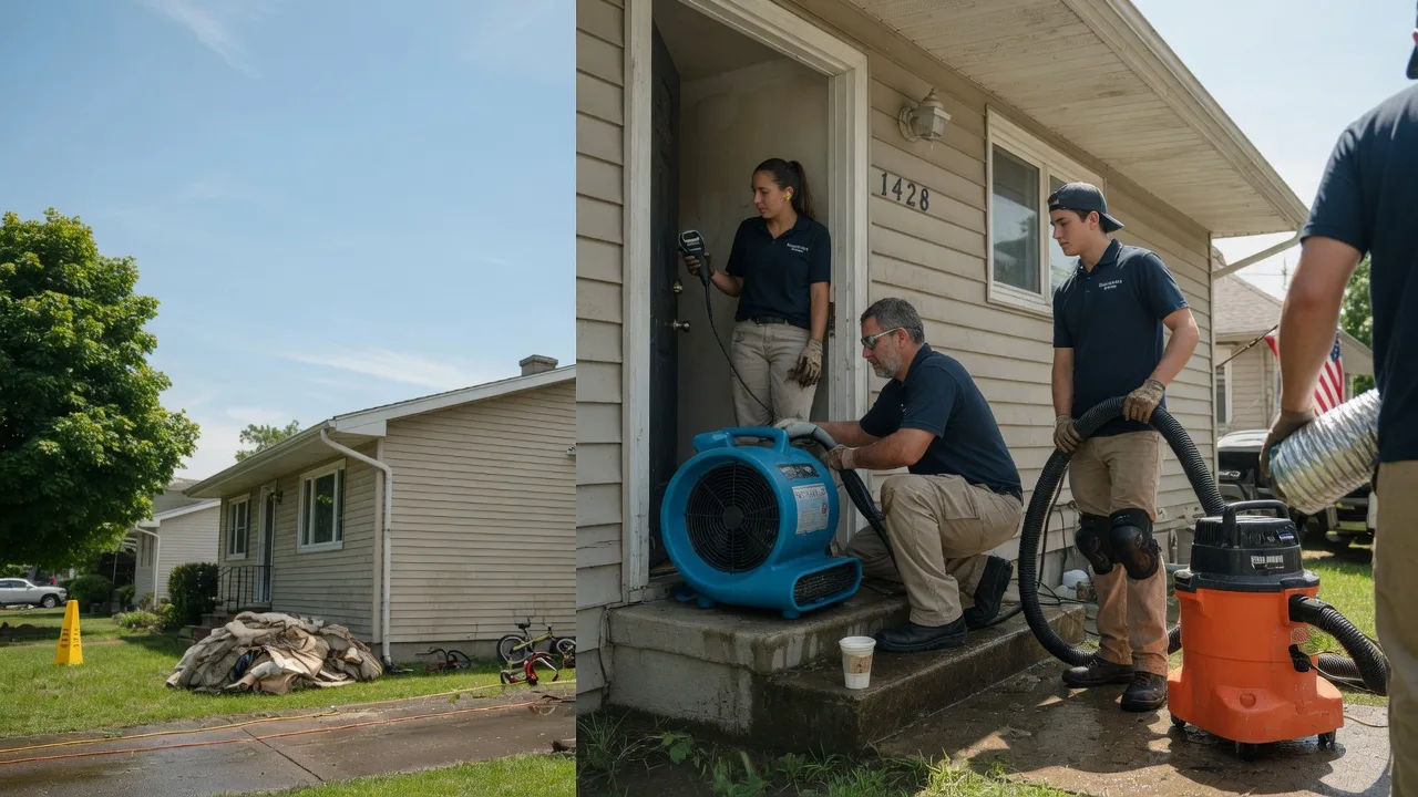 Water Damage Restoration in Malta, IL near me